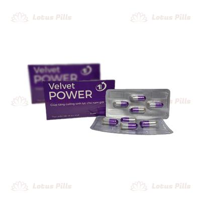 Velvet Power Viên nang tăng cường hiệu lực